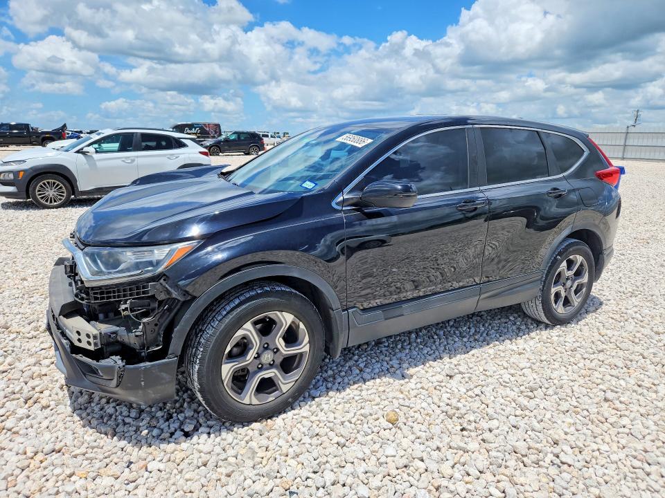 2018 Honda Cr-v VIN 7FARW2H89JE074424 COPART salvage auction — FRONT END, Tx - Salvage Vehicle Title, sold $5,700 on 2026-07-16 (photo 1)