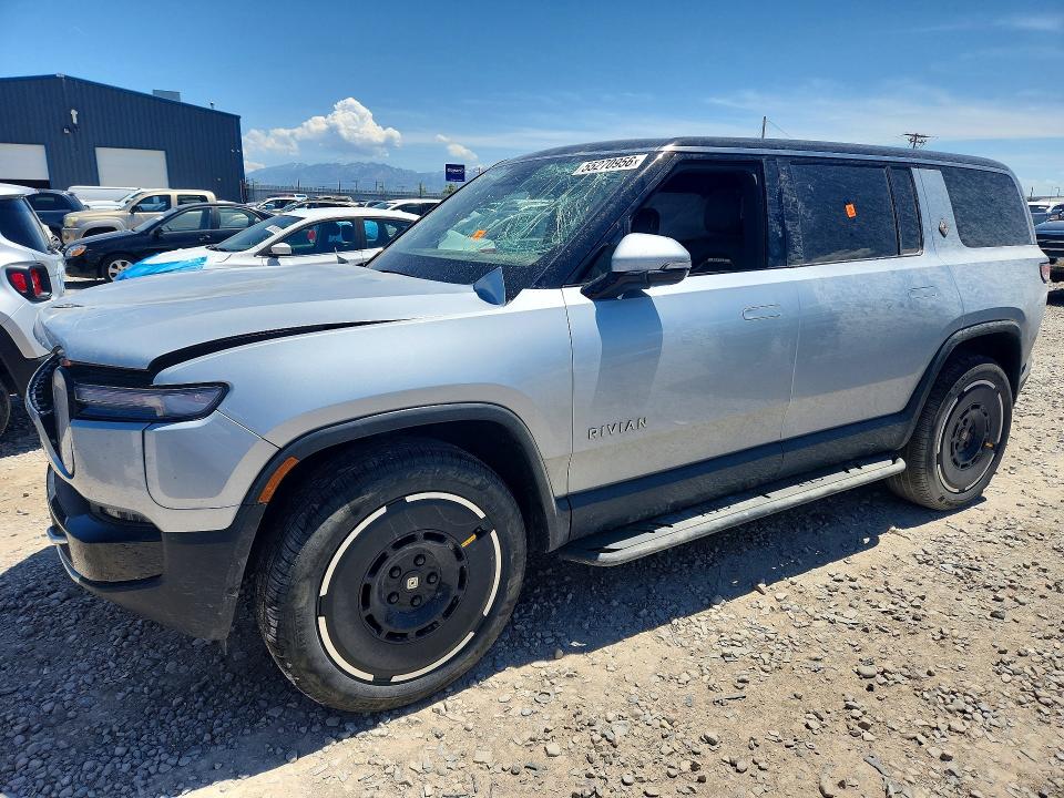 2025 Rivian VIN 7PDSGBBA0SN057187 COPART salvage auction — FRONT END, Ut - Salvage Certificate, sold $225 on 2026-07-31 (photo 1)