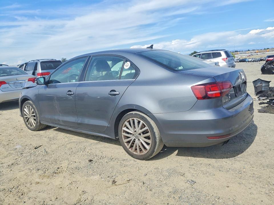 2016 Volkswagen Jetta VIN 3VWL17AJ3GM228427 COPART salvage auction — FRONT END, Ca - Salvage Certificate, sold $725 on 2026-07-09 (photo 2)