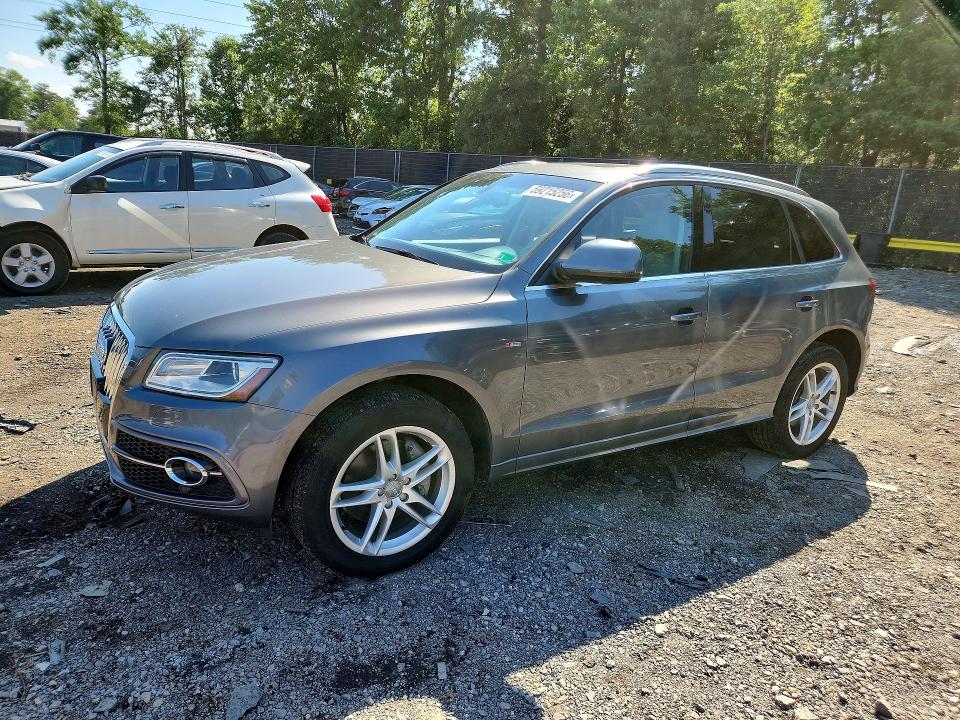 2014 Audi Q5 VIN WA1DGAFPXEA110170 — COPART salvage auction photo