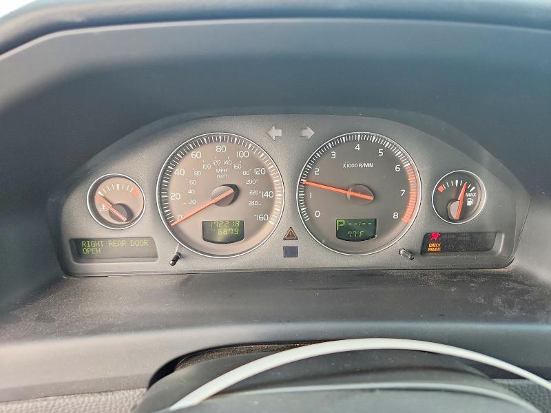 2008 Volvo S60 VIN YV1RH592382670802 COPART salvage auction — FRONT END, MI - CERTIFICATE OF TITLE, sold $350 on 2026-08-14 (photo 9)