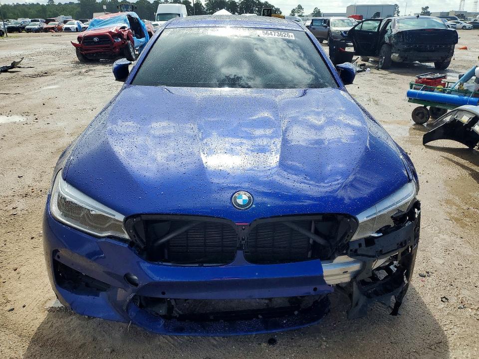 2019 BMW M5 VIN WBSJF0C59KB447789 COPART salvage auction — FRONT END, Tx - Salvage Vehicle Title, sold $18,600 on 2026-07-17 (photo 5)