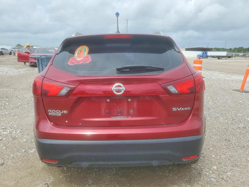 2019 Nissan Rogue sport VIN JN1BJ1CR9KW341258 COPART salvage auction — BURN, Tx - Nonrepairable Title, sold $275 on 2026-07-16 (photo 6)