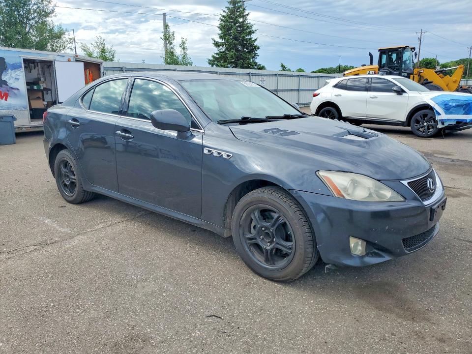 2007 Lexus Is VIN JTHCK262X75012695 COPART salvage auction — FRONT END, Mn - Cert Of Title-Prior Salvage, sold $225 on 2026-07-28 (photo 4)
