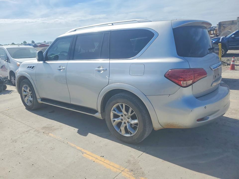 2011 Infiniti Qx56 VIN JN8AZ2NE3B9003830 COPART salvage auction — FRONT END, Ky - Cert Of Title-Salvage, sold $825 on 2026-07-09 (photo 2)
