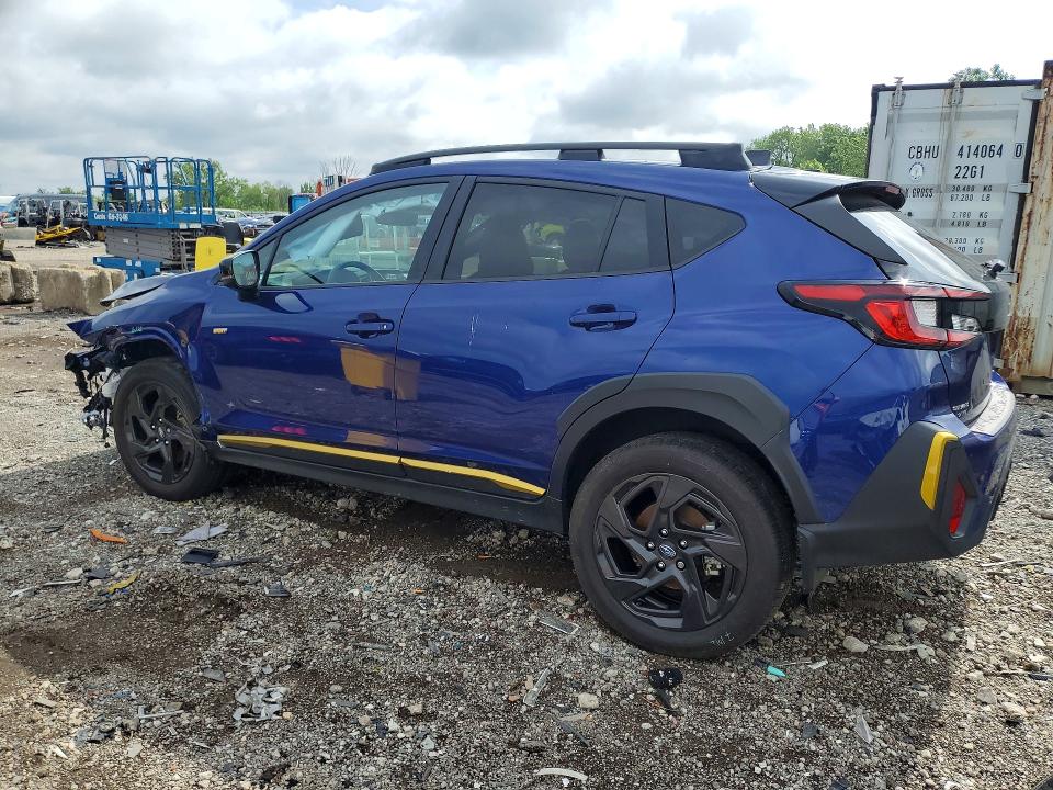 2025 Subaru VIN 4S4GUHF66S3738055 COPART salvage auction — FRONT END, Il - Salvage Certificate, sold $6,100 on 2026-07-31 (photo 2)