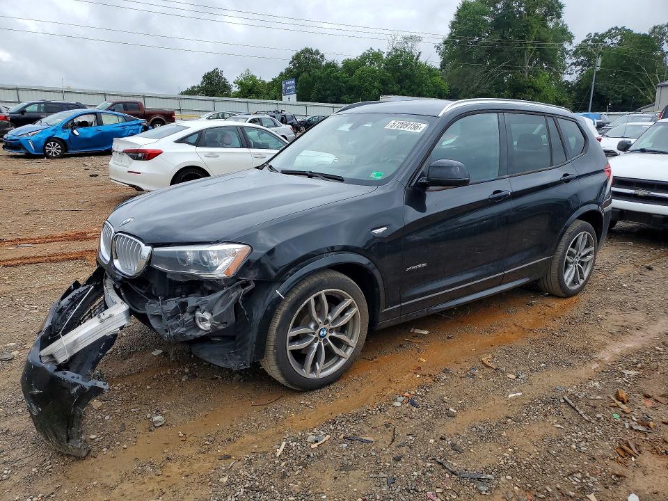 2015 BMW X3 VIN 5UXWX7C57F0K34875 COPART salvage auction — FRONT END, Va - Cert Of Title - Salvage, sold $2,200 on 2026-07-10 (photo 1)