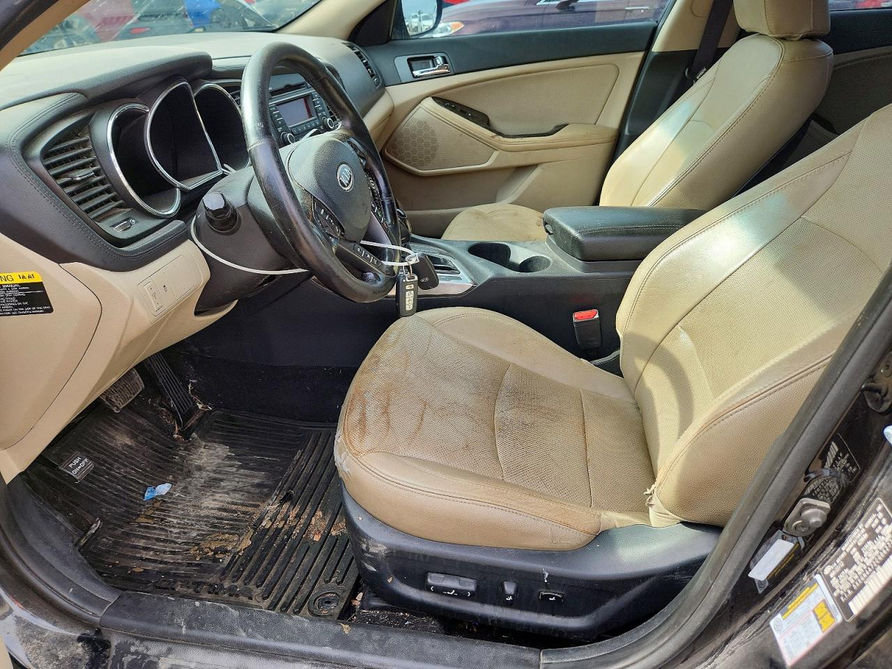 2012 Kia Optima VIN 5XXGN4A72CG062778 COPART salvage auction — Hail, KS - CERT OF TITLE-SALVAGE, sold $500 on 2026-07-09 (photo 7)