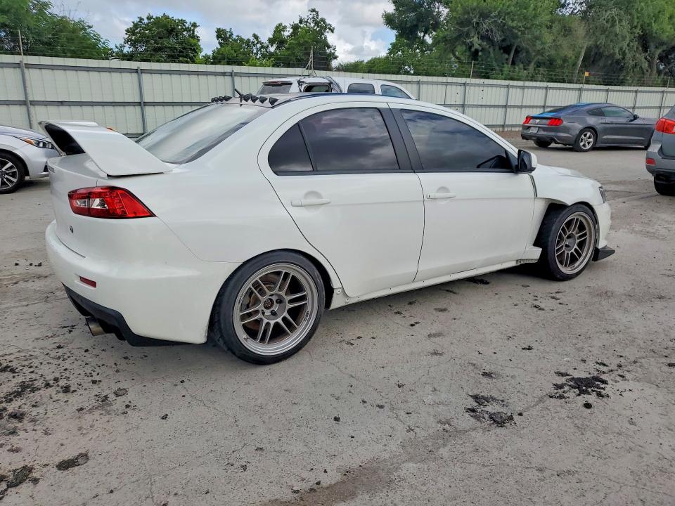 2014 Mitsubishi Lancer evolution VIN JA32W8FVXEU021204 COPART salvage auction — MECHANICAL, Tx - Certificate Of Title (P), sold $14,500 on 2026-07-28 (photo 3)