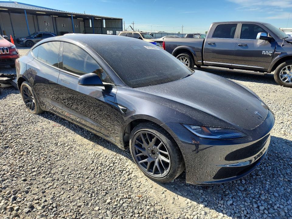 2025 Tesla Model 3 VIN 5YJ3E1EB3SF051219 COPART salvage auction — UNDERCARRIAGE, Co - Public - Salvage Title, sold $11,500 on 2026-07-16 (photo 4)