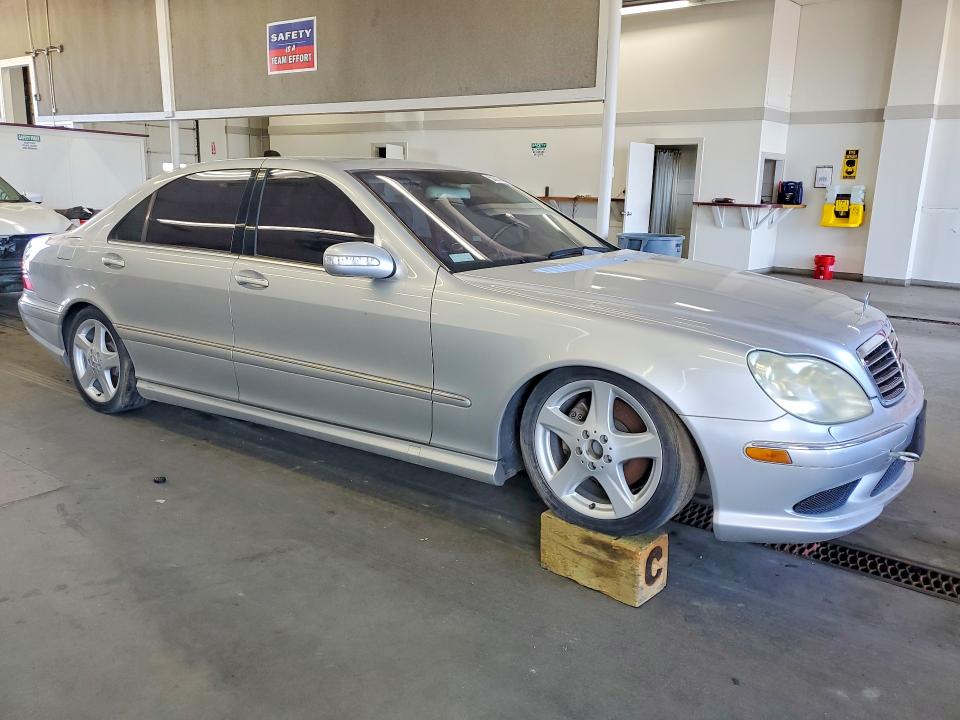 2004 Mercedes-benz S class VIN WDBNG75J54A403594 COPART salvage auction — MECHANICAL, Or - Certificate Of Title, sold $1,800 on 2026-07-10 (photo 4)