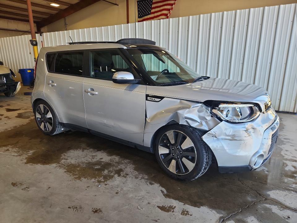 2015 Kia Soul VIN KNDJX3A50F7782120 COPART salvage auction — FRONT END, Pa - Certificate Of Salvage, sold $1,300 on 2026-07-14 (photo 4)