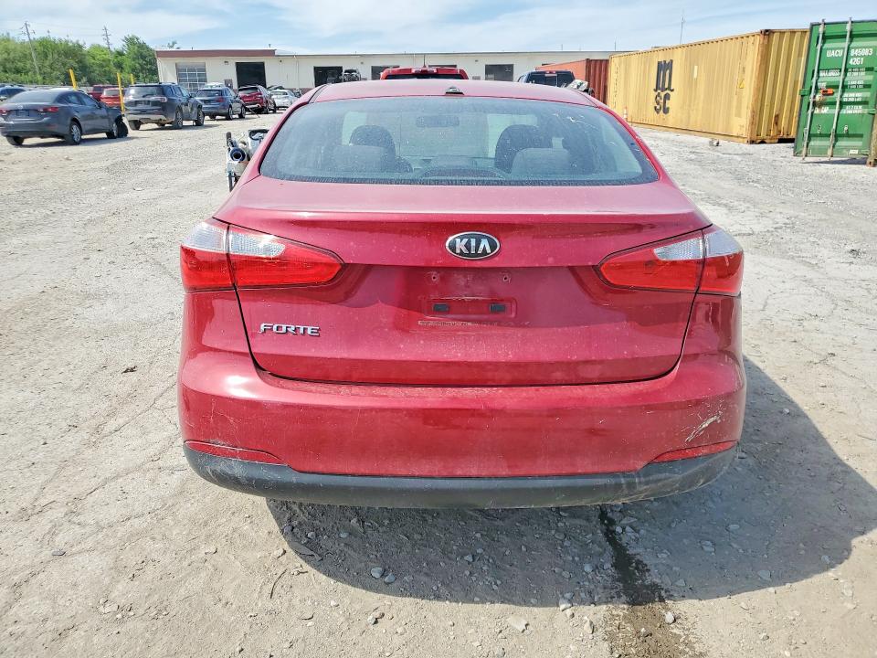 2015 Kia Forte VIN KNAFX4A6XF5299506 COPART salvage auction — FRONT END, In - Cert Of Title-Salvage Title, sold $475 on 2026-07-24 (photo 6)