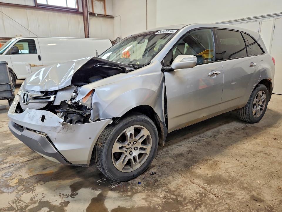 2007 Acura Mdx VIN 2HNYD28597H001828 COPART salvage auction — FRONT END, AB - BOS - SALVAGE, sold $500 on 2026-07-09 (photo 1)