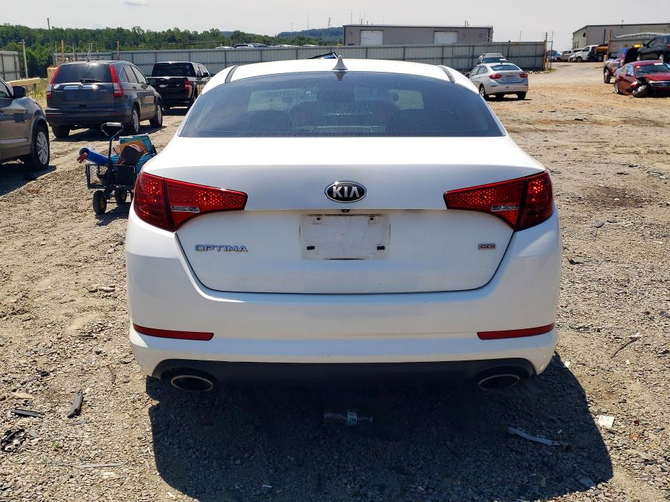 2013 Kia VIN KNAGM4A74D5402194 COPART salvage auction — FRONT END, Va - Cert Of Title - Salvage, sold $350 on 2026-07-10 (photo 6)