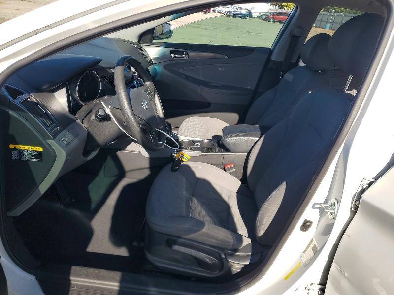 2013 Hyundai Sonata hybrid VIN KMHEC4A4XDA099461 COPART salvage auction — REAR END, Ca - Salvage Certificate, sold $375 on 2026-07-28 (photo 7)