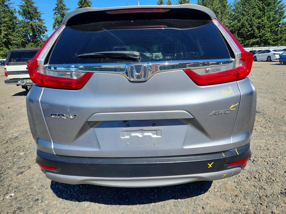 2018 Honda Cr-v VIN 2HKRW2H86JH641086 COPART salvage auction — FRAME DAMAGE, Wa - Bill Of Sale, sold $6,600 on 2026-07-02 (photo 6)