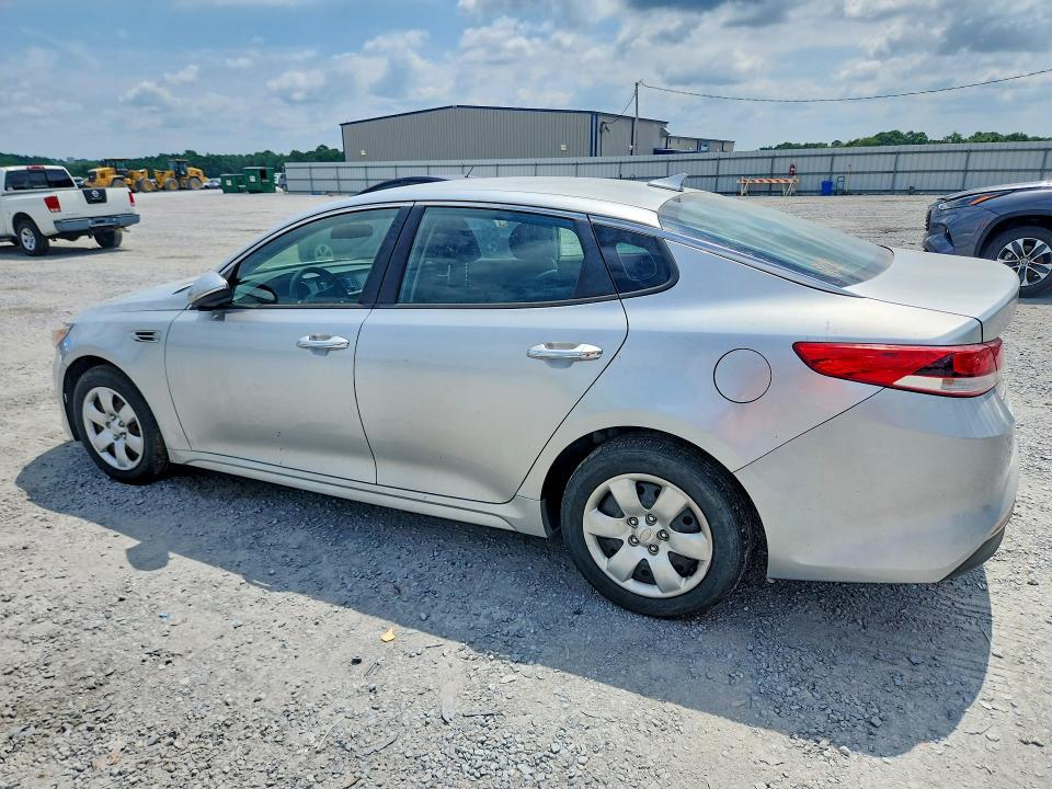 2016 Kia Optima VIN 5XXGT4L34GG019467 COPART salvage auction — MECHANICAL, Nc - Dealer Only Clean Title, sold $800 on 2026-07-22 (photo 2)