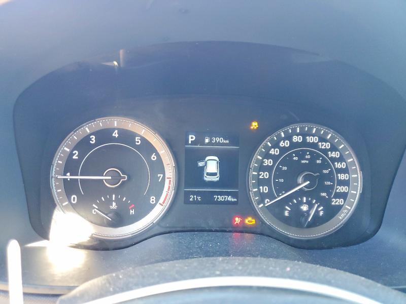 2022 Hyundai Venue VIN KMHRC8A32NU133778 COPART salvage auction — FRONT END, ON - PERMIT SALVAGE, sold $600 on 2026-07-21 (photo 9)