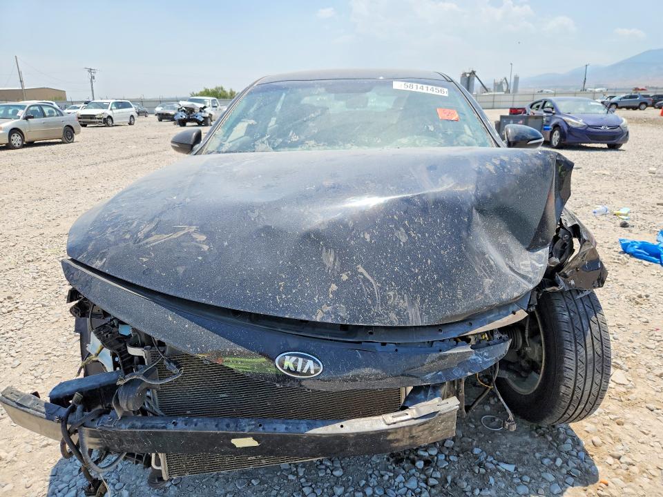 2016 Kia Optima VIN 5XXGT4L32GG088545 COPART salvage auction — FRONT END, Ut - Salvage Certificate, sold $700 on 2026-07-21 (photo 5)