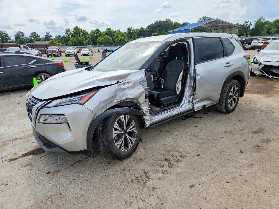 2023 Nissan Rogue VIN JN8BT3BA7PW408420 COPART salvage auction — SIDE, Ms - Cert Of Title-Salvaged, sold $4,650 on 2026-07-08 (photo 1)