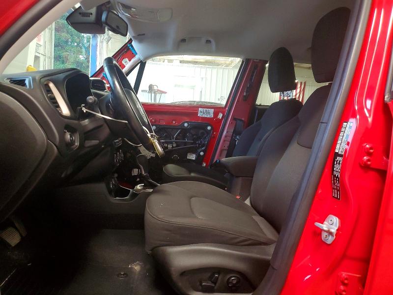 2016 Jeep Renegade VIN ZACCJBBT8GPE25726 COPART salvage auction — FRONT END, Mn - Cert Of Title-Prior Salvage, sold $1,150 on 2026-07-16 (photo 7)