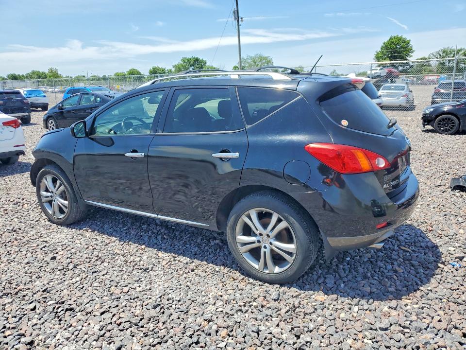 2009 Nissan Murano VIN JN8AZ18WX9W114286 COPART salvage auction — FRONT END, In - Cert Of Title-Salvage Title, sold $525 on 2026-07-21 (photo 2)