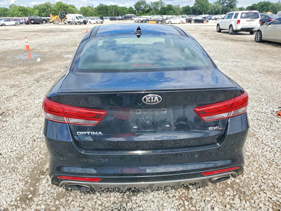 2016 Kia Optima VIN 5XXGV4L27GG020033 COPART salvage auction — WATER/FLOOD, Oh - Cert Of Title-Salvage Flood, sold $250 on 2026-07-17 (photo 6)