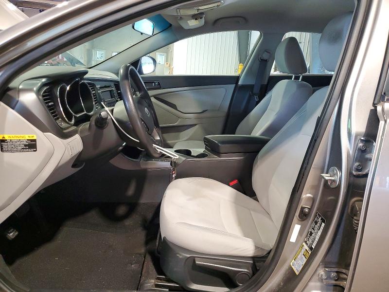 2012 Kia Optima VIN 5XXGM4A72CG051363 COPART salvage auction — MECHANICAL, Pa - Cert Of Title, sold $475 on 2026-07-08 (photo 7)