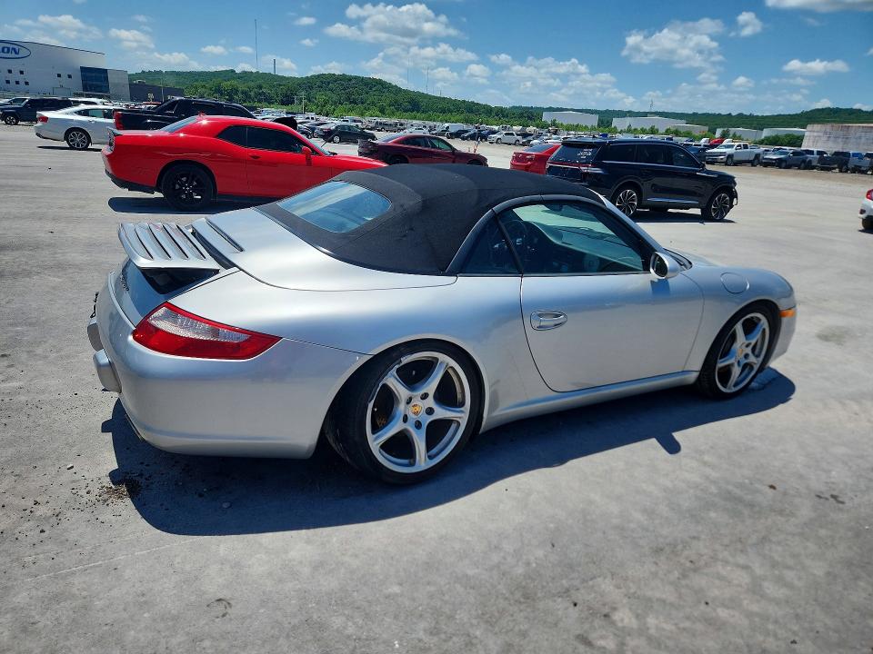 2006 Porsche VIN WP0CA29986S755658 COPART salvage auction — ALL OVER, Ok - Cert Of Title-Salvage, sold $12,700 on 2026-07-22 (photo 3)