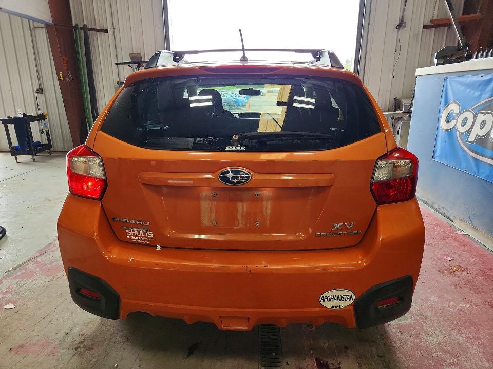 2013 Subaru Xv VIN JF2GPACC5D2828675 COPART salvage auction — FRONT END, Pa - Certificate Of Salvage, sold $725 on 2026-07-20 (photo 6)