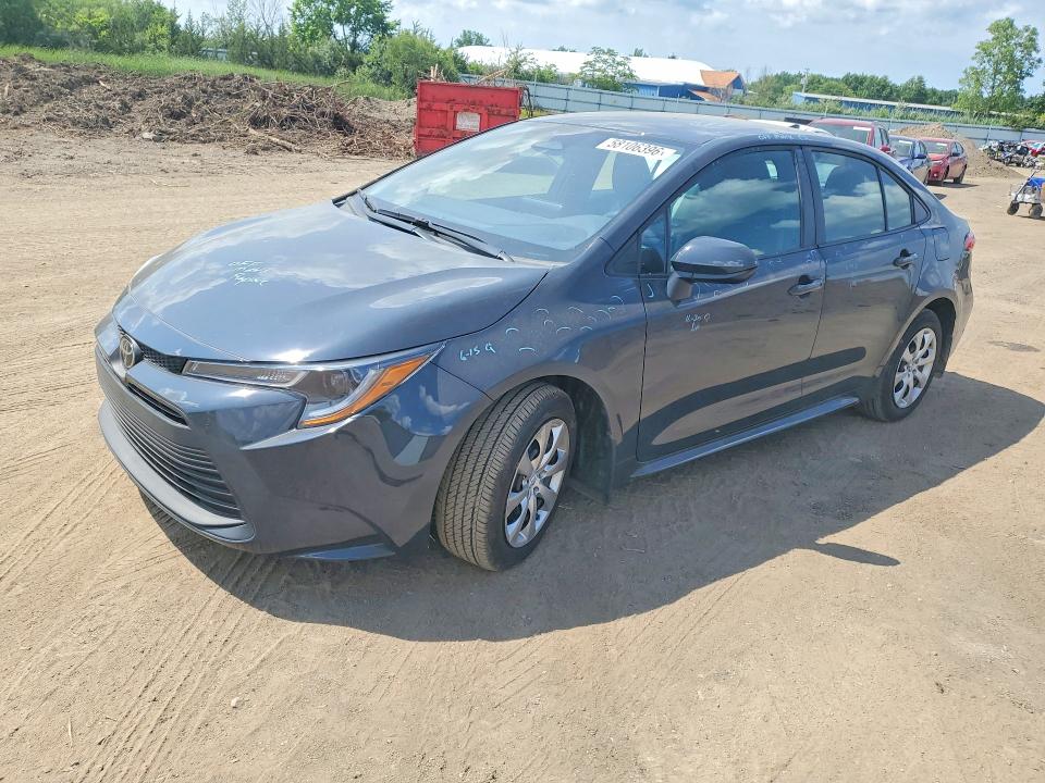 2025 Toyota Corolla VIN 5YFB4MDEXSP272347 COPART salvage auction — HAIL, Oh - Cert Of Title-Salvage, sold $11,400 on 2026-07-09 (photo 1)