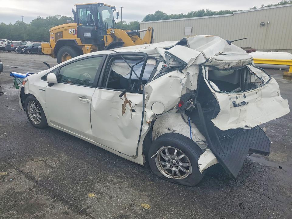 2016 Toyota Prius VIN JTDZN3EU8GJ045990 COPART salvage auction — REAR END, WV - SALVAGE CERTIFICATE, sold $550 on 2026-07-28 (photo 2)