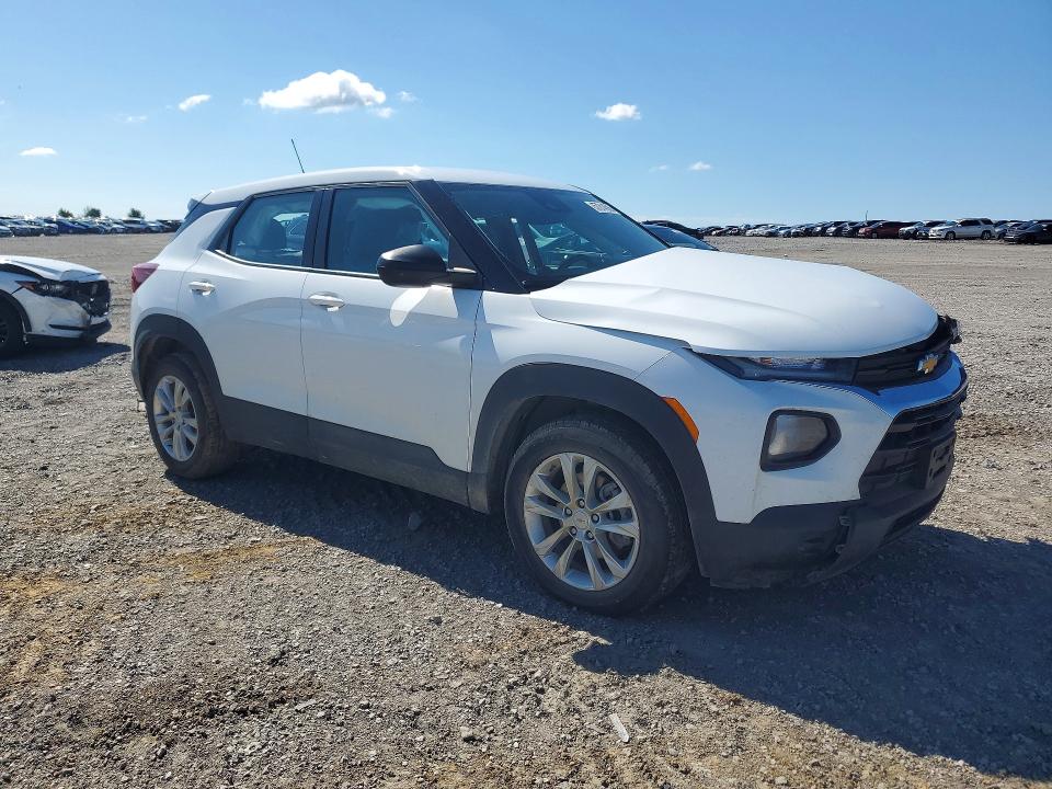 2022 Chevrolet Trailblazer VIN KL79MMS28NB104987 COPART salvage auction — FRONT END, Ky - Cert Of Title-Salvage, sold $1,600 on 2026-07-09 (photo 4)