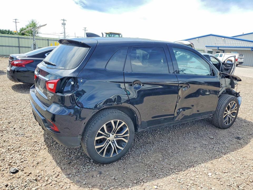 2018 Mitsubishi Outlander VIN JA4AR3AW0JU020137 COPART salvage auction — FRONT END, Ny - Mv-907A Salvage Certificate, sold $2,650 on 2026-07-06 (photo 3)