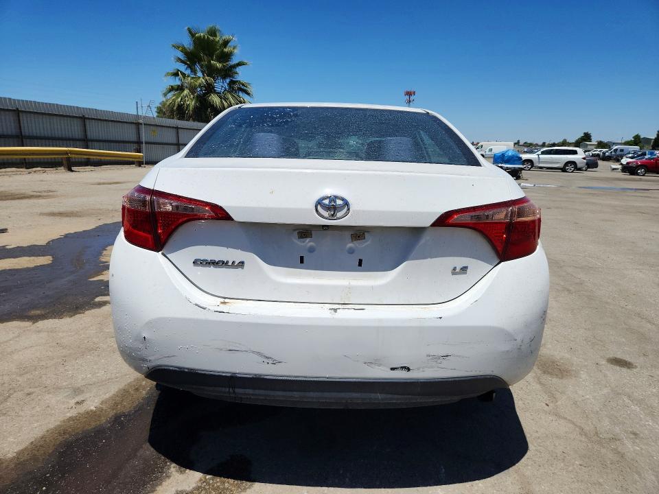 2018 Toyota Corolla VIN 5YFBURHE5JP815366 COPART salvage auction — FRONT END, Ca - Certificate Of Title, sold $3,000 on 2026-07-07 (photo 6)