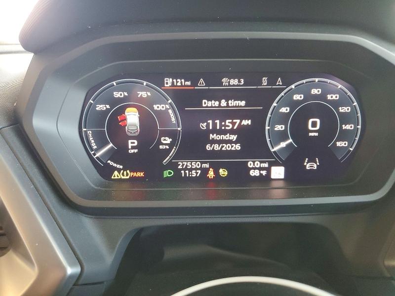 2023 Audi Q4 e-tron sportback VIN WA142BFZ0PP030334 COPART salvage auction — REAR END, Ca - Salvage Certificate, sold $18,900 on 2026-07-02 (photo 9)