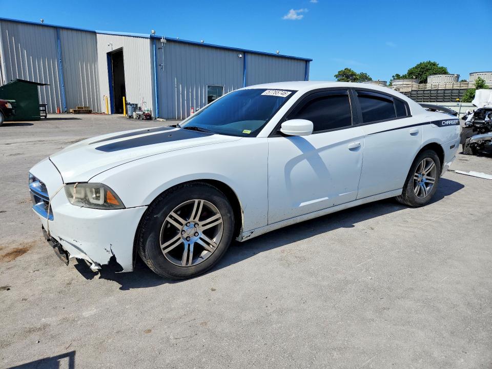 2013 Dodge Charger VIN 2C3CDXBG1DH563956 COPART salvage auction — WATER/FLOOD, Ok - Cert Of Title-Salvage Flood, sold $575 on 2026-07-24 (photo 1)