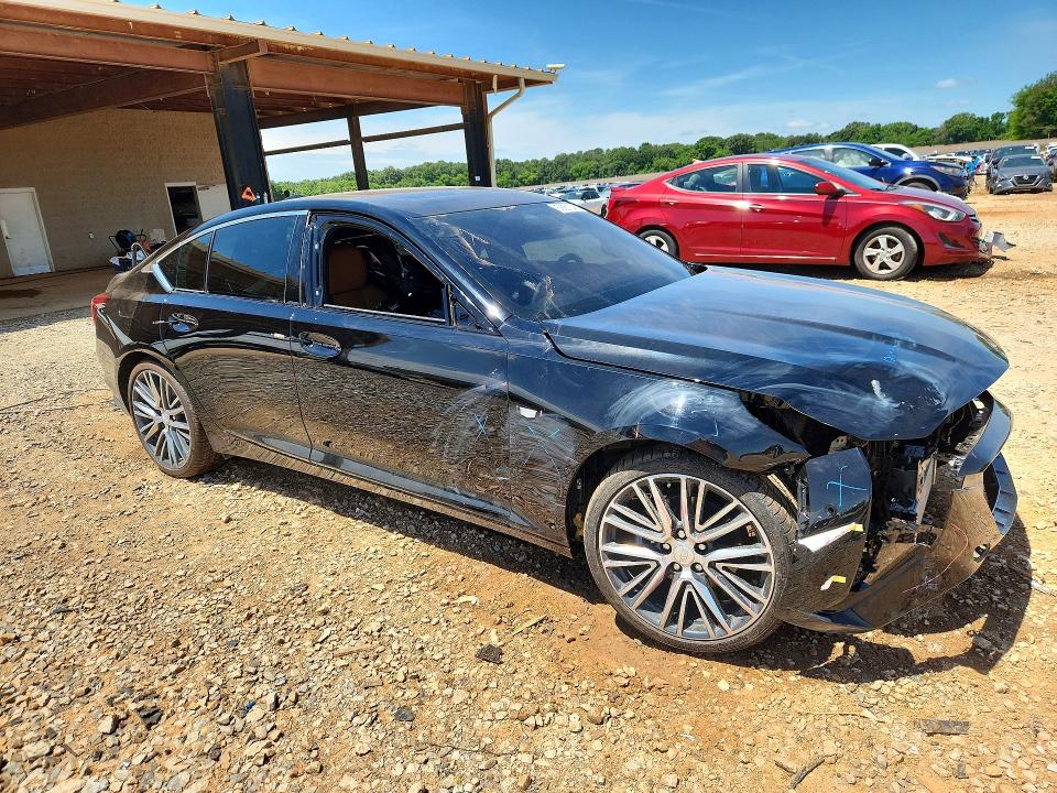 2025 Cadillac VIN 1G6DN5RK6S0112411 COPART salvage auction — FRONT END, Al - Cert Of Title-Salvage Title, sold $19,900 on 2026-07-15 (photo 4)