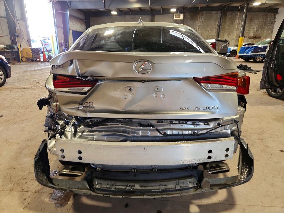 2017 Lexus Is VIN JTHCM1D26H5020611 COPART salvage auction — REAR END, Pa - Cert Of Salvage-W=Flood Veh, sold $6,500 on 2026-07-15 (photo 6)