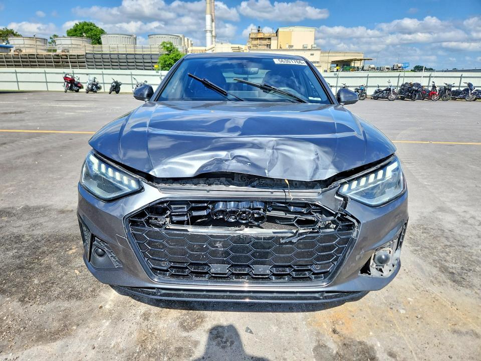 2021 Audi A4 VIN WAUEAAF40MA039588 COPART salvage auction — FRONT END, Ok - Cert Of Title-Salvage, sold $12,800 on 2026-07-22 (photo 5)