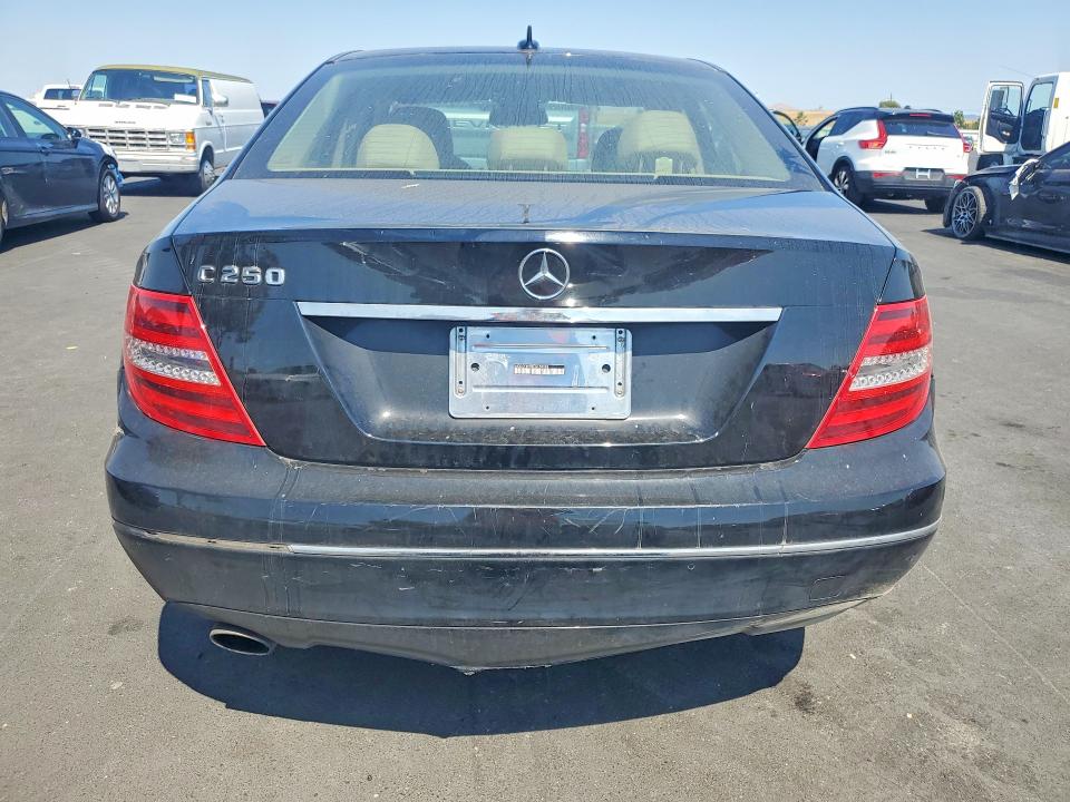 2014 Mercedes-benz VIN WDDGF4HB4EG158968 COPART salvage auction — SIDE, Ca - Salvage Certificate, sold $1,750 on 2026-07-15 (photo 6)