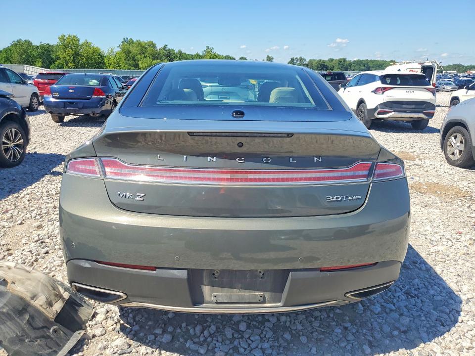 2017 Lincoln Mkz VIN 3LN6L5FC1HR641293 COPART salvage auction — FRONT END, Mi - Certificate Of Title, sold $2,600 on 2026-07-09 (photo 6)