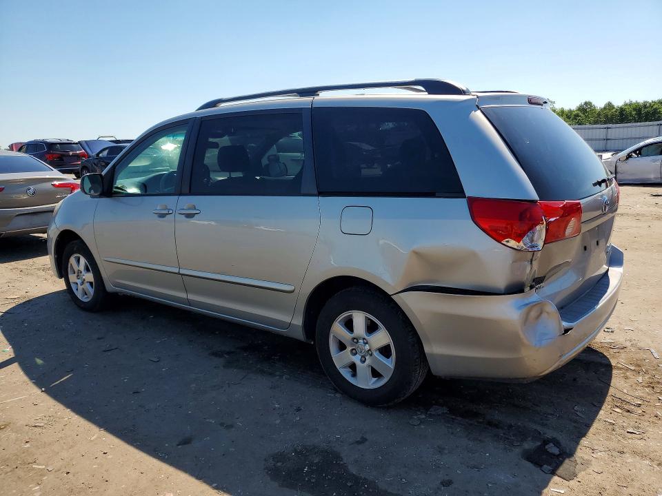 2006 Toyota Sienna VIN 5TDZA23C26S573994 COPART salvage auction — REAR END, VA - CERT OF TITLE - SALVAGE, sold $1,300 on 2026-07-08 (photo 2)