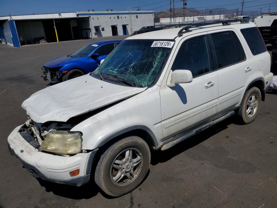 2000 Honda Cr-v VIN JHLRD1871YS001213 COPART salvage auction — FRONT END, Ca - Salvage Certificate, sold $300 on 2026-07-22 (photo 1)