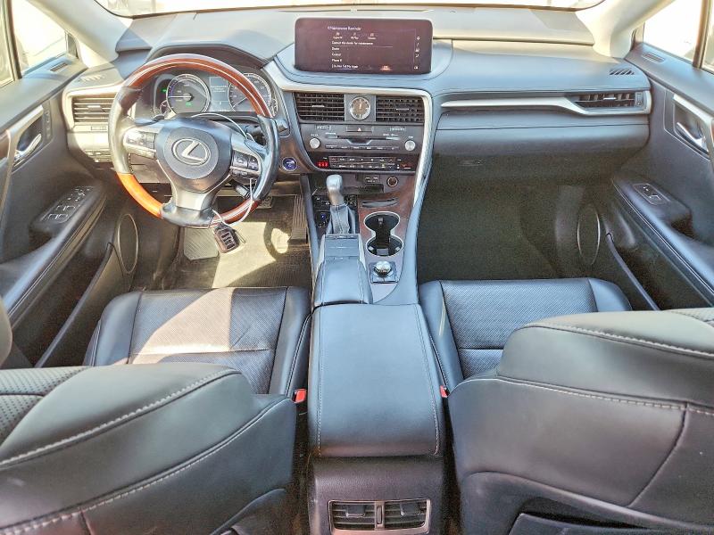 2020 Lexus Rx 450h VIN 2T2HGMDAXLC052590 COPART salvage auction — REAR END, Ca - Salvage Certificate, sold $9,900 on 2026-07-23 (photo 8)