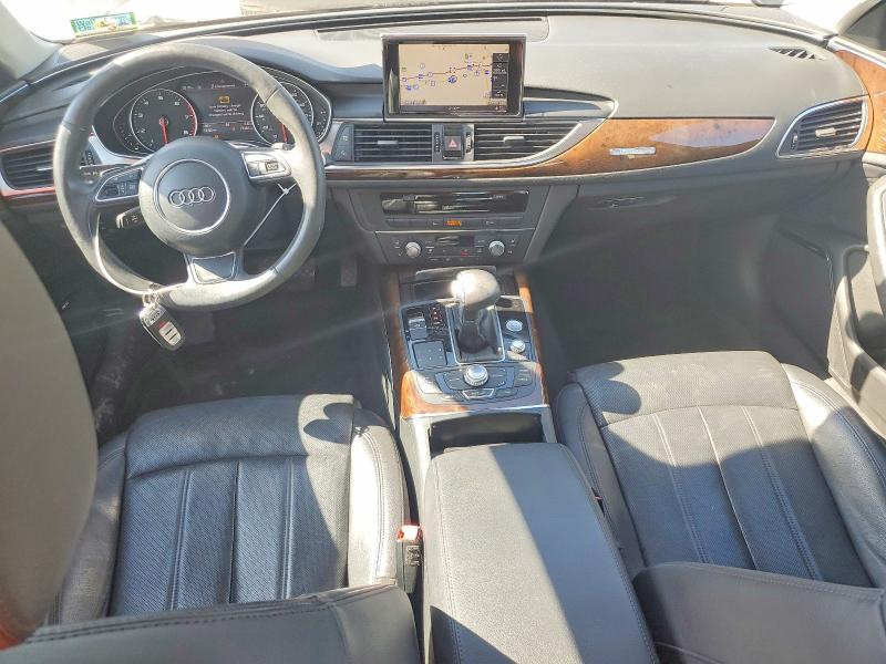 2012 Audi A6 VIN WAUBGAFC0CN006056 COPART salvage auction — WATER/FLOOD, Nj - Cert Of Title-Salvage (P), sold $2,000 on 2026-07-10 (photo 8)