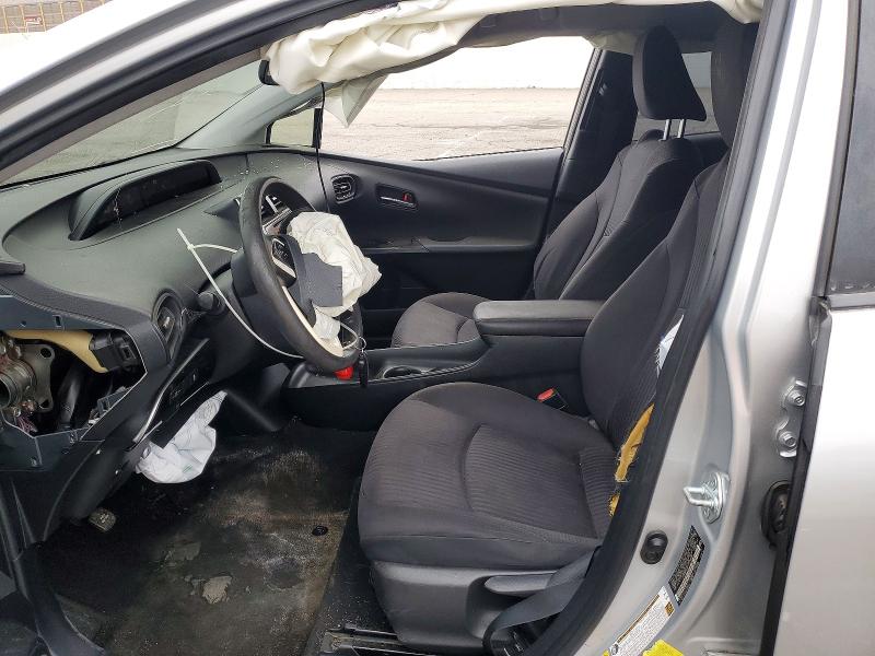 2017 Toyota Prius VIN JTDKBRFU6H3034844 COPART salvage auction — FRONT END, CA - DIS/DLR/EXP APP FOR DUP SALVAG, sold $550 on 2026-07-14 (photo 7)