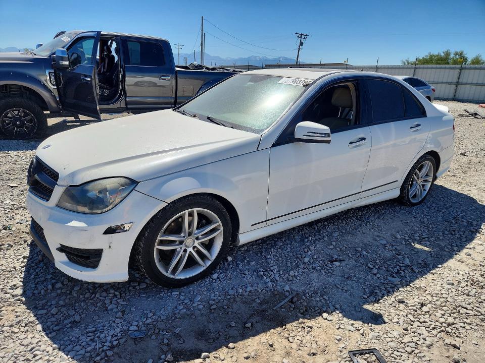 2013 Mercedes-benz VIN WDDGF4HB1DA835945 COPART salvage auction — MINOR DENT/SCRATCHES, Ut - Cert Of Title-Rebuilt/Restored, sold $975 on 2026-07-13 (photo 1)