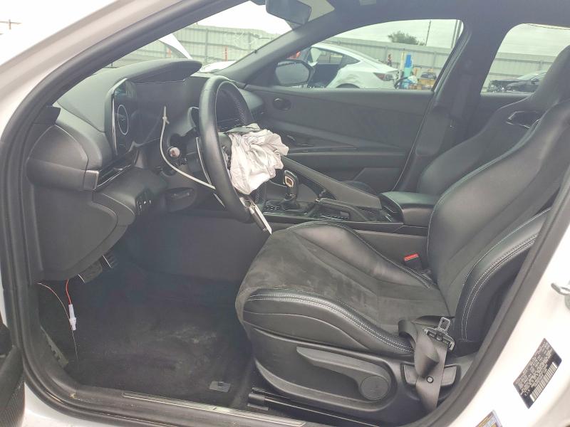2023 Hyundai Elantra VIN KMHLW4AK9PU010446 COPART salvage auction — FRONT END, Ga - Cert Of Title-Salvage, sold $5,200 on 2026-07-29 (photo 7)